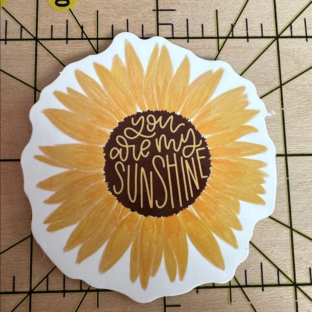 💜13/$13 +Bundle Sticker Sale | Sunshine Sunflower Flowers Waterproof Sticker